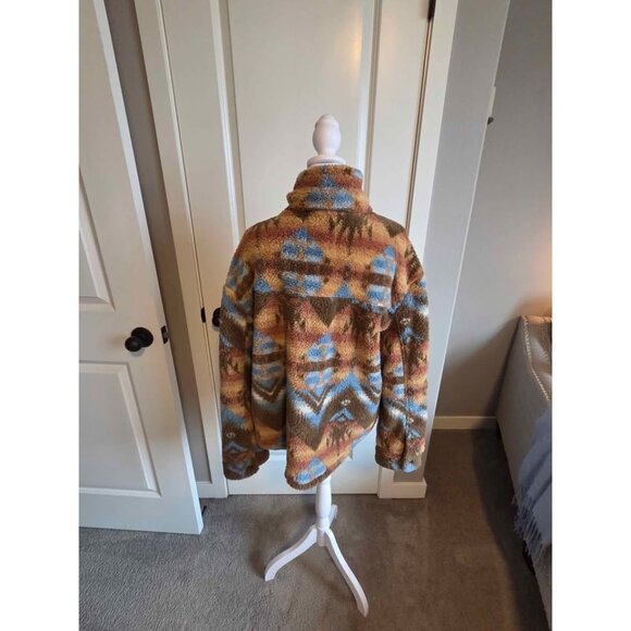 Lucky Brand women's sherpa button down jacket size medium - Picture 2 of 10